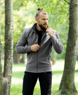 Mikina fleece ARDON®JOFLEX šedá šedá (světle)