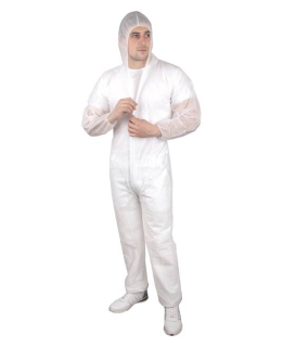 Jednorázový PP overal ARDON®ANDREW bílý Bílá