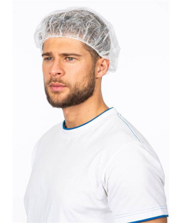 Jednorázová PP čepice ARDON®INA do 53cm (100 ks) bílá