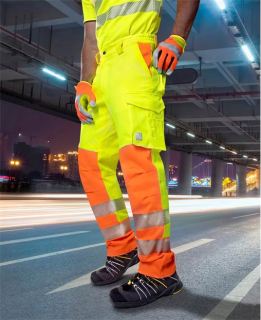 Reflexní kalhoty ARDON®SIGNAL žlutá - DOPRODEJ Žluto-oranžová