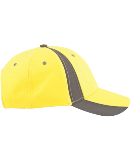 Baseballová čepice ARDON®TWINKLE s reflex. pruhy žlutá Žlutá