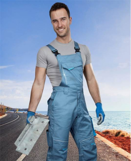 Kalhoty s laclem ARDON®SUMMER šedá Šedá
