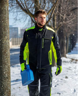 Zimní blůza ARDON®NEON černo-žlutá Černá