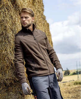 Mikina ARDON®SOFTFLEECE®COMBO hnědá Hnědá