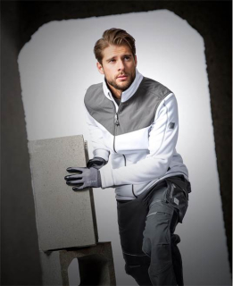 Mikina ARDON®SOFTFLEECE®COMBO bílá Bílá