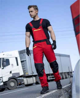 Kalhoty s laclem ARDON®4Xstretch® červená Červená