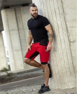 Kraťasy ARDON®4Xstretch® červená Červená