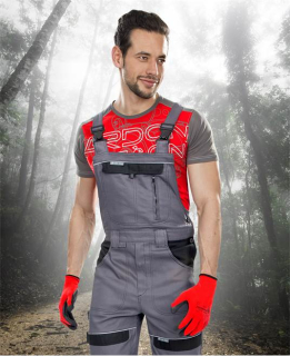 Kalhoty s laclem ARDON®COOL TREND šedo-černá Šedo-černá