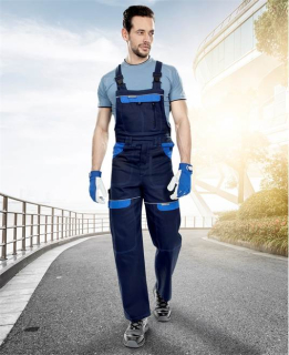 Kalhoty s laclem ARDON®COOL TREND prodloužené tmavě modrá-světle modrá Modro-modrá