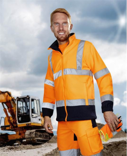 Reflexní mikina fleece ARDON®REF402 oranžová Oranžová