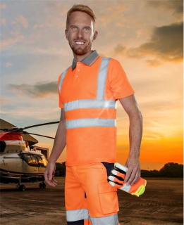 Reflexní polokošile ARDON®REF202 oranžová Oranžová