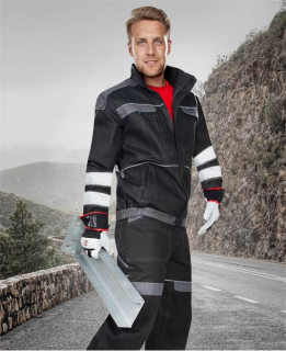 Blůza ARDON®COOL TREND s reflex. pruhy černá Černá