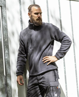Mikina fleece ARDON®Polar 450 tmavě šedá Šedá (tmavě)