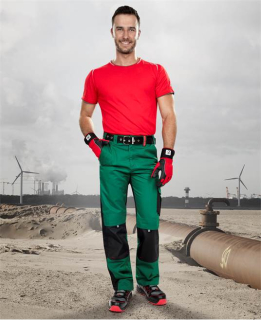 Kalhoty ARDON®PRE100 zeleno-černá – DOPRODEJ