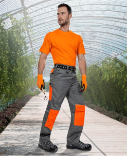 Kalhoty ARDON®2STRONG šedo-oranžová Šedá