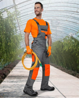 Kalhoty s laclem ARDON®2STRONG šedo-oranžová Šedá