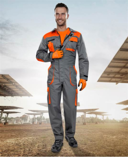 Overal ARDON®2STRONG šedo-oranžová Šedá