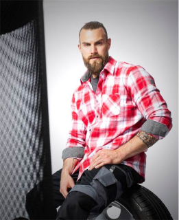 Košile ARDON®OPTIFLANNELS červená Červená